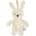 Nattou Играчка за гушкане 2 в 1 Nattou Teddy - Зайче, 26 cm, Ecru (856454)