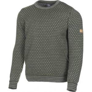Ivanhoe of Sweden Мъжки вълнен пуловер Ivanhoe of Sweden Sverre Crewneck Wool jumper - Loden Green - размер XL (005-5438-0214)