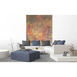 DIMEX ART Флизелинов фототапет абстрактни слънчогледи 150 x 250 см