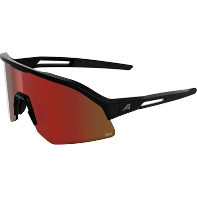 Alpina Очила за колоездене Alpina Sonic HR M Q-Lite Mirror S3 Cycling glasses - Black Matt / Q-Lite Red Mirror - размер One Size (205-6912-0211)