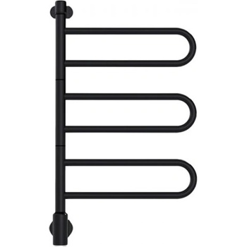 PAX Електрическа лира за кърпи Pax Flex U 3/450, 41W с таймер Momento II - черна (26-1031)