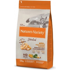 Nature´s variety Nature s Variety Cat Selected Kitten No Grain Chicken 1, 25 кг