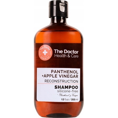 The Doctor Panthenol + Apple Vinegar Reconstruction rekonštrukčný šampón s panthenolom a jablčným octom 355 ml