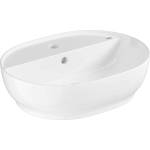 GROHE Essence - Мивка за плот, 50х39 см, с преливник, с отвор за смесител, Алпийско бяло 103566SH00 (103566SH00)