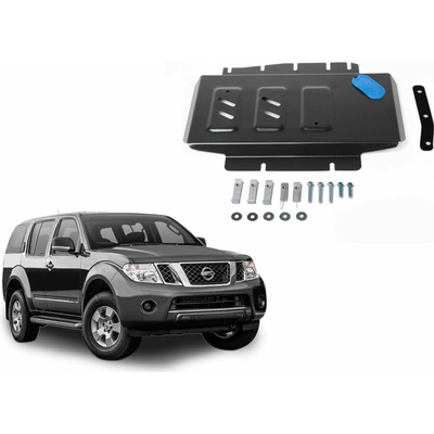 RIVAL Ochranný kryt motora pre Nissan Pathfinder R51 2005-2014