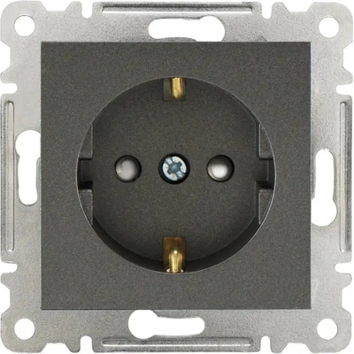 Makel КОНТАКТ ЕДИНИЧЕН С ДЕТСКА ЗАЩИТА МЕХАНИЗЪМ ГРАФИТ makel karea line