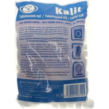 Kalit tabletová sůl proti vodnímu kamenu 1 kg