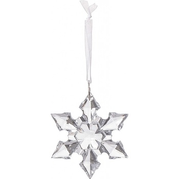 SPRINGOS Vianočná ozdoba Krištáľová vločka 5cm