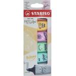 STABILO Комплект текст маркери, Stabilo, Boss Mini Pastel Love 2.0 ST07/06-29, 6 цвята (ST07/06-29)