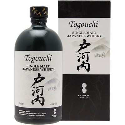 Togouchi Single Malt 43% 0,7 l (kartón)