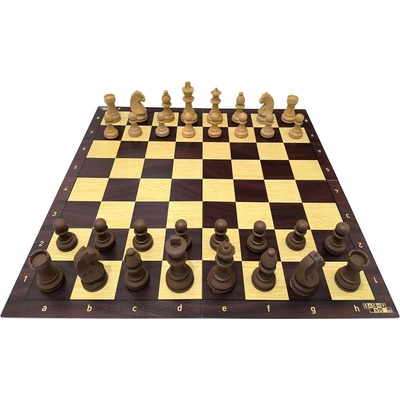 Philos Spiele Šachy Artuš 78mm hnědé s dvojitým závažím (AKČNÍ CENA)