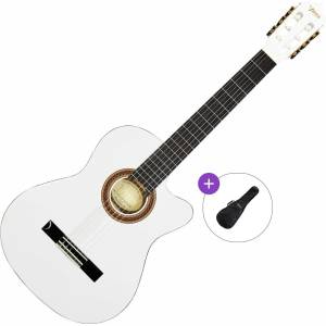 Valencia VC104TC Basic SET 4/4 White Класическа китара