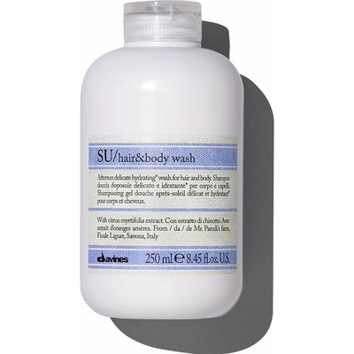 Davines SU Hair & Body After Sun Wash 250 ml
