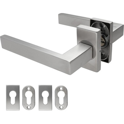 EB1-JKOR01 kľučka, L = 130 mm, brúsená nerez AISI 304