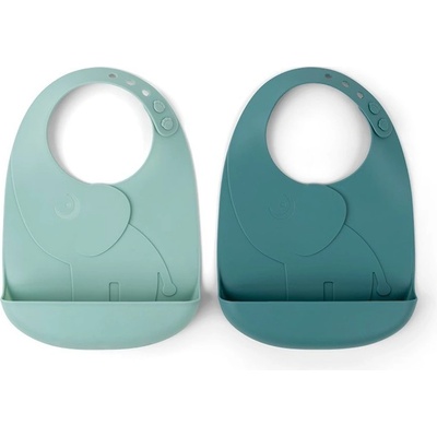 Done by Deer Peekaboo bib 2pack Elphee blue – Zboží Dáma