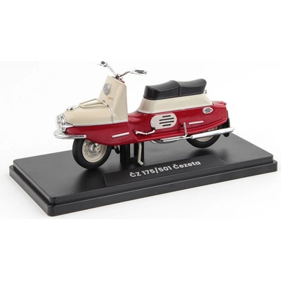 Abrex ČZ 175/501 ČezetaTyrkysová/Světle Šedá 1958 1:18