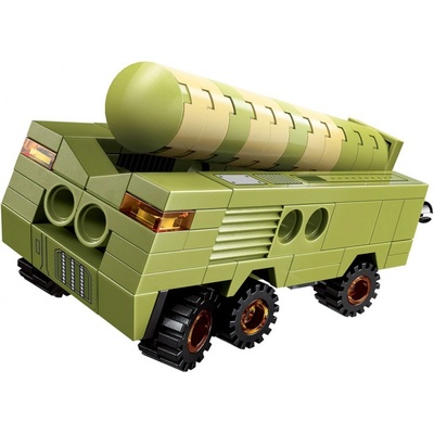 Qman Thunder Expedition Battle Car 1415-5 Raketové vozidlo Conqueror