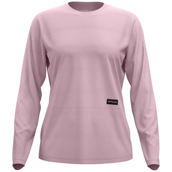 Ortovox 185 Merino Patch Long Sleeve Размер: S / Цвят: розов