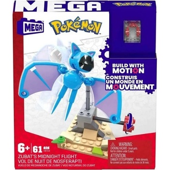 Mega Construx Pokémon Zubats Midnight Flight 11 cm