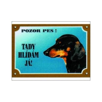 Dafiko Tabulka Jezevčík krátkosrstý černý