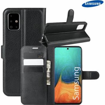 Púzdro Luxria Wallet Book Samsung - Otváracie s priehradkami čierne Samsung: Galaxy S23 Ultra
