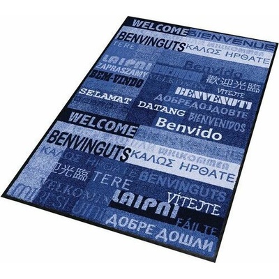 Déco Design New Welcome modrá 120 x 180 cm