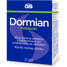 GS Dormian melatonín, 30 kapsúl