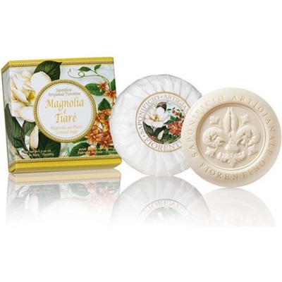 Saponificio Artigianale Fiorentino prírodné tuhé mydlo magnólia a tiaré 100 g