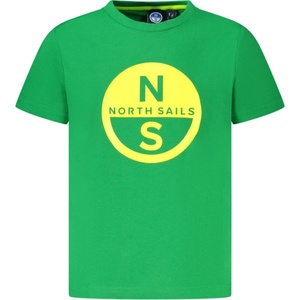 North sails Детска тениска с къс ръкав north sails, Размер 8a, Цвят Зелен (795210000_ve0460)