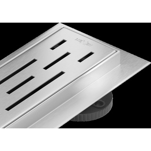 Mexen Flat 360° M01 въртящ се линеен отточник 100 см, инокс - 1020100-40 (1020100-40)