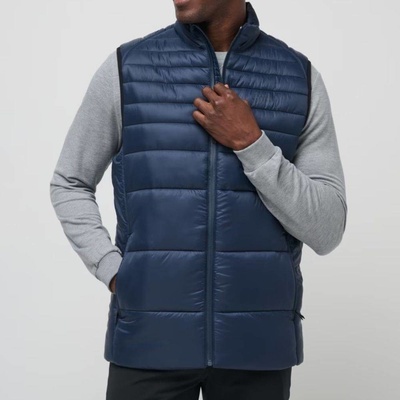 Travis Mathew Aves Tech Puffer Vest Total Eclipse
