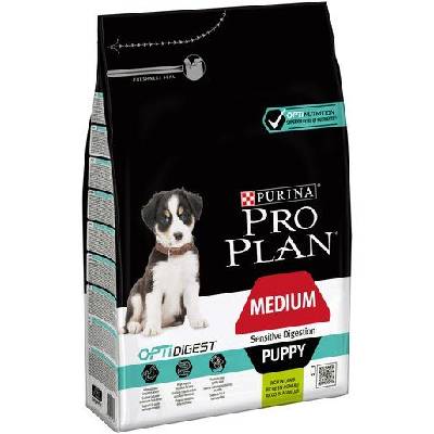 Akvamex Purina Pro Plan Medium Puppy Sensitive Digestion jehněčí 3 kg