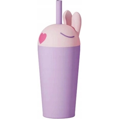 Asobu Bestie termohrnček so slamkou Tumbler720 ml bunny