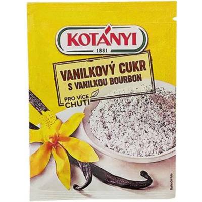 Kotányi Vanilkový cukor s vanilkou bourbon 10 g