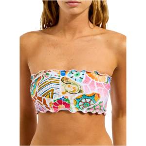 Seafolly Дамско бикини горнище Seafolly Beach Bohème Tube Top Bikini top - Parfait Pink - размер 42 (EU) (150-6618-0116)