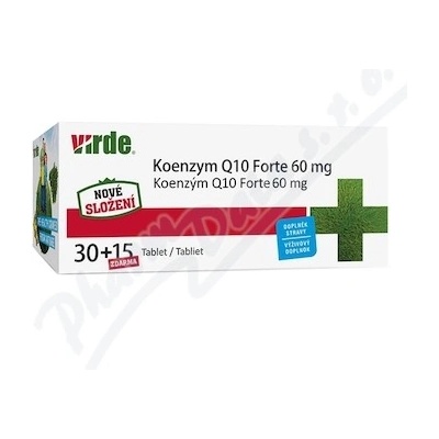 Virde Koenzym Q10 Forte 60 mg 45 tabliet