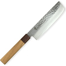 Sakai Aoki Hamono JAPAN nůž WA Nakiri Takayuki VG 10 Zelkova Oktagon 160 mm