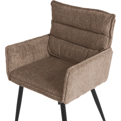 Carmen Трапезен стол с подлакътници iksan - кафяв r38 (b3532417)