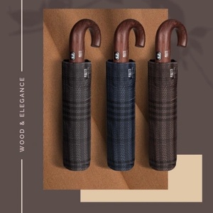  Мъжки автоматичен Open-Close чадър Perletti Technology 21673