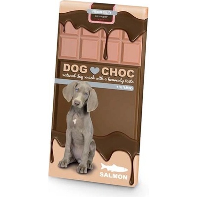 DUVO Duvo + DOG CHOC salmon čokoláda pre psov 100 g