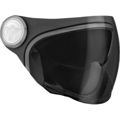 Plexi pro přilby Heritage, NOX PREMIUM (tmavé)