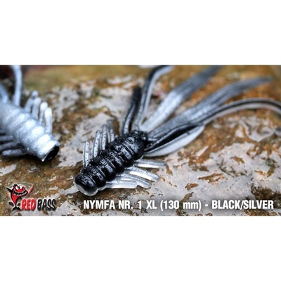Redbass Nymfa Nr. 1 XL 13cm Black/Silver