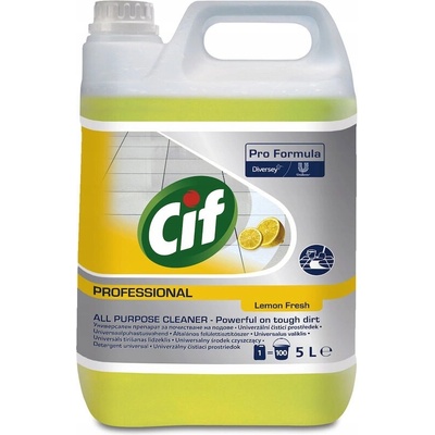 Cif Professional APC univerzální čistící prostředek Lemon Fresh 5 l