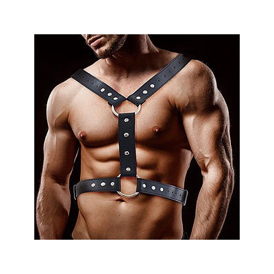 InToYou BDSM Line Fabrio Male Chest Bondage Harness Vegan Leather