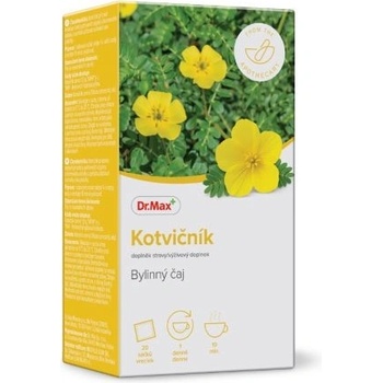 Dr.Max Kotvičník bylinný čaj 20 x 1,5 g