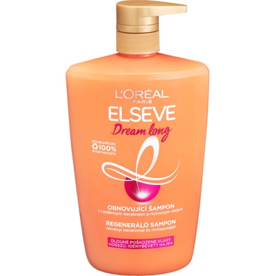 L'Oréal Paris Elseve Dream Long Restoring šampon pro dlouhé poškozené vlasy 1000 ml