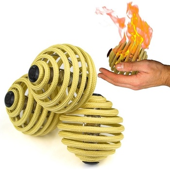 Sada, ohnivých, míčků, Fyrefli, 3 ks, fireballs, ohnivé