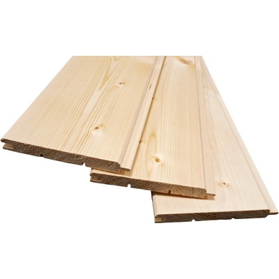 Saunové palubovky zo severského smreka 18 x 146 mm dĺžka v metroch: 2.4