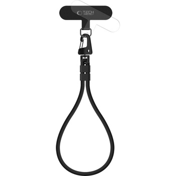 Tech-Protect Универсален ремък за китка от Tech-Protect C8S Rope Wrist Strap - Черен (5906302363384)