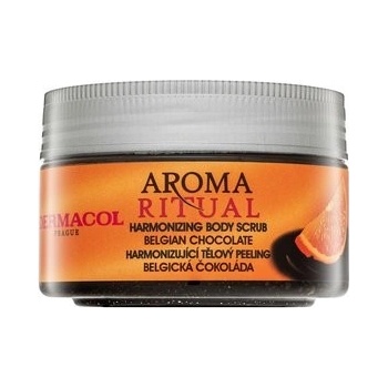 Dermacol Aroma Ritual harmonizujúci telový peeling Belgická čokoláda 200 g